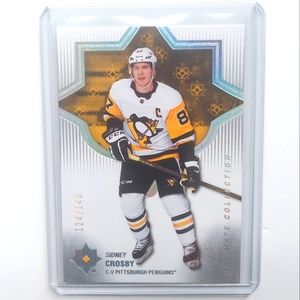Sidney Crosby Ultimate Collection Serial Numbered Hockey Card 124/149 Penguins